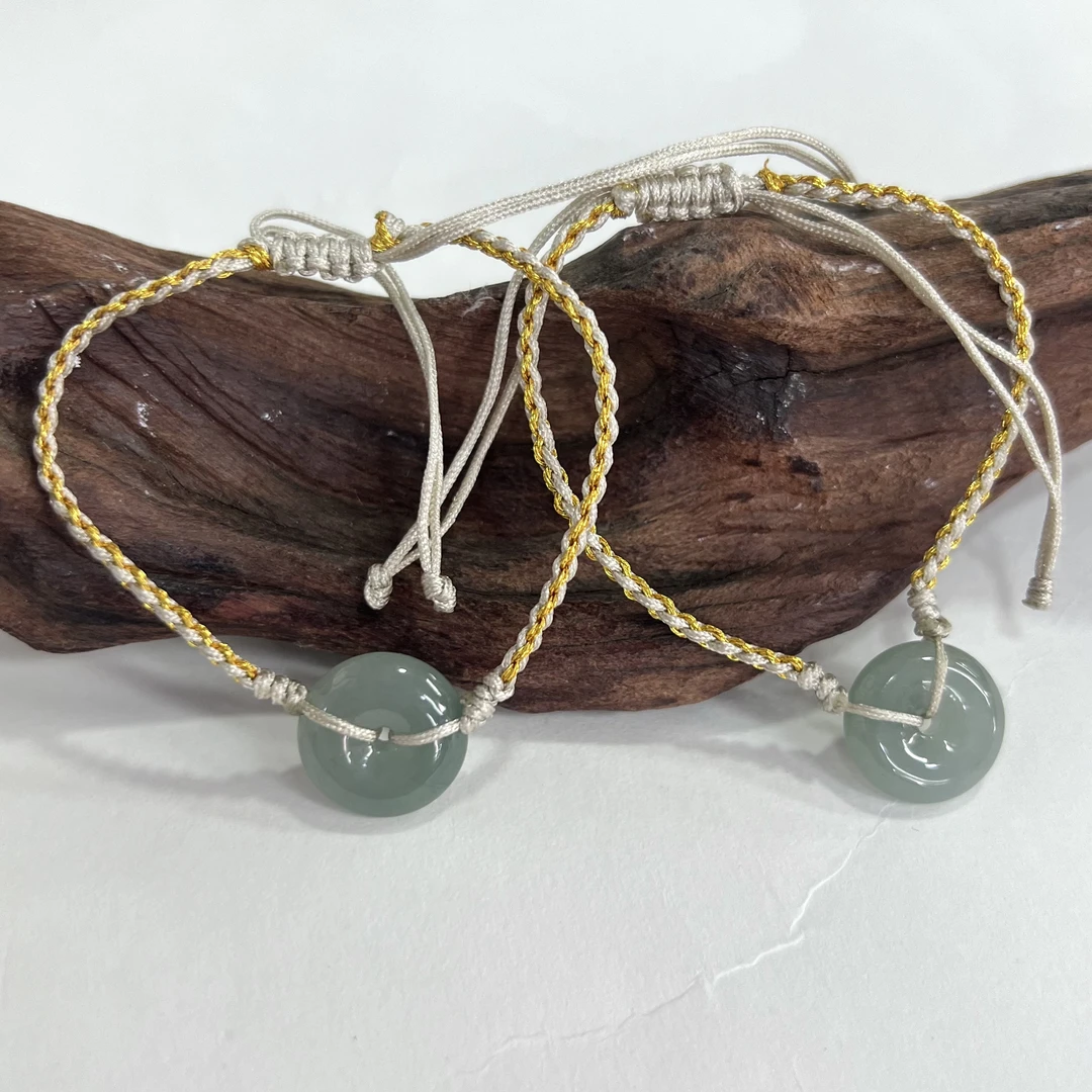 【阿铸严选】20 Z47597-翡翠手绳-多样性发一件-11*3.5mm