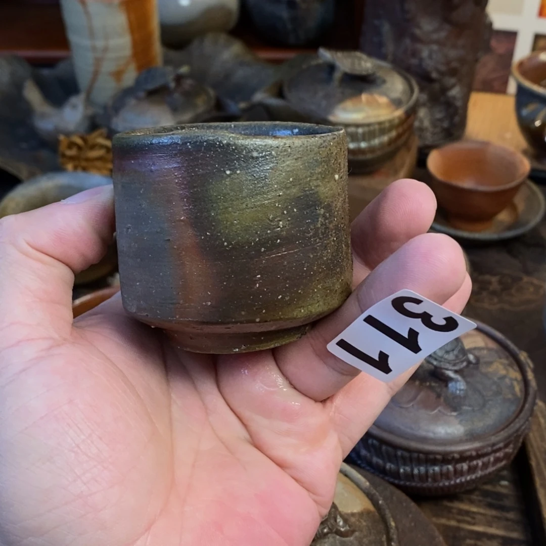 备前烧柴烧茶具全品原盒