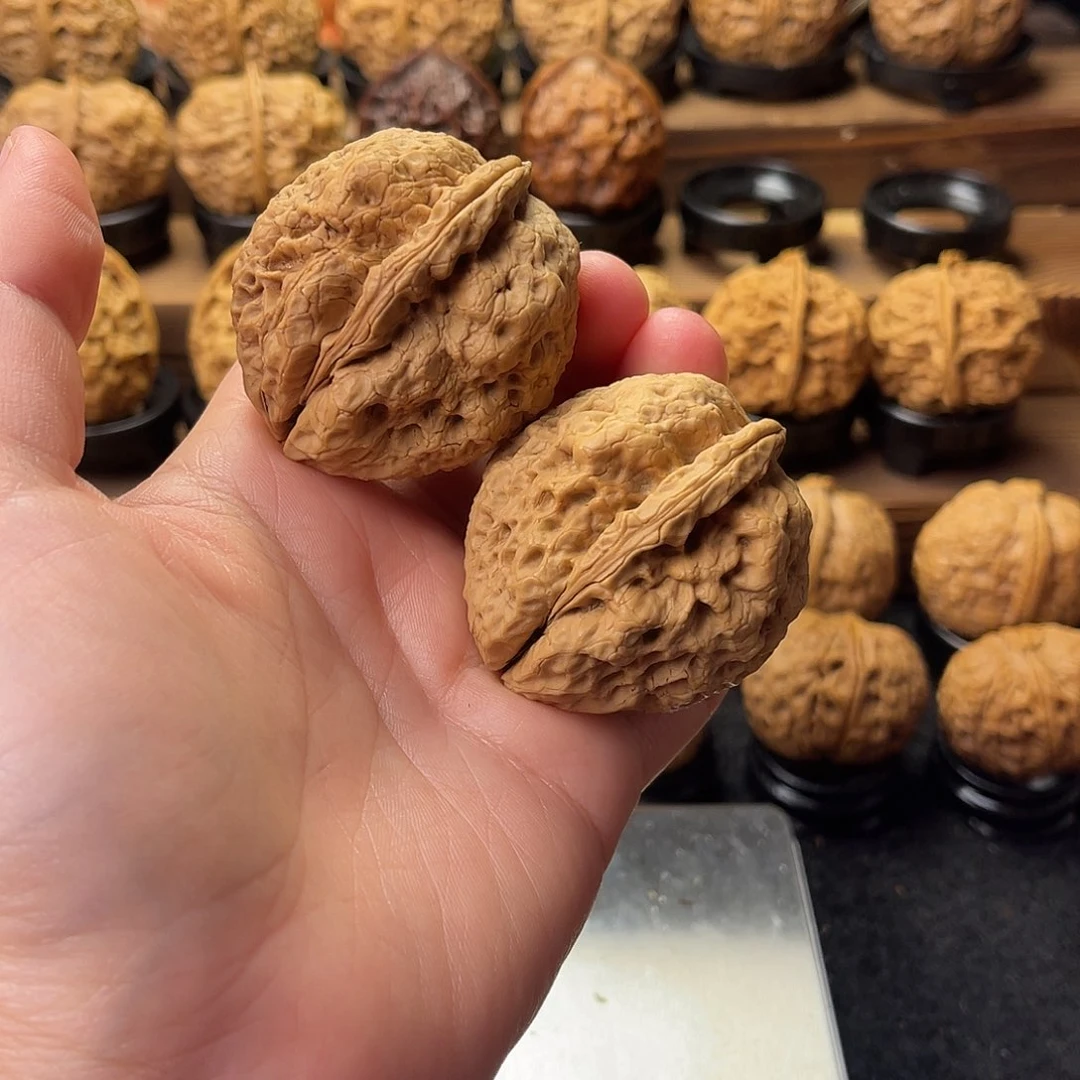 文玩核桃把件一****o饕餮