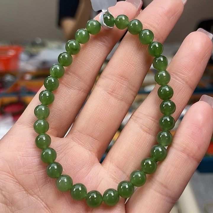 和田玉未镶嵌手串A52