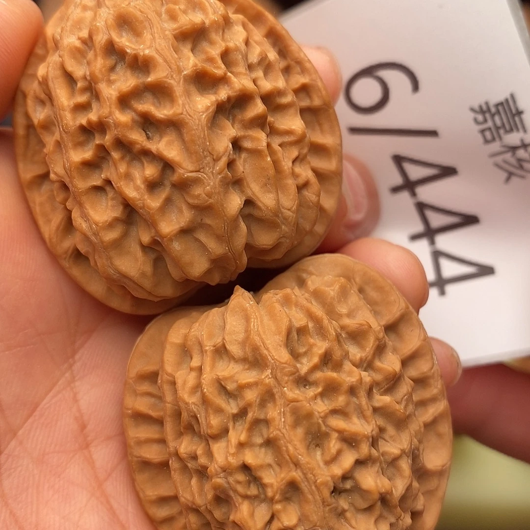 把件文玩核桃38金牛