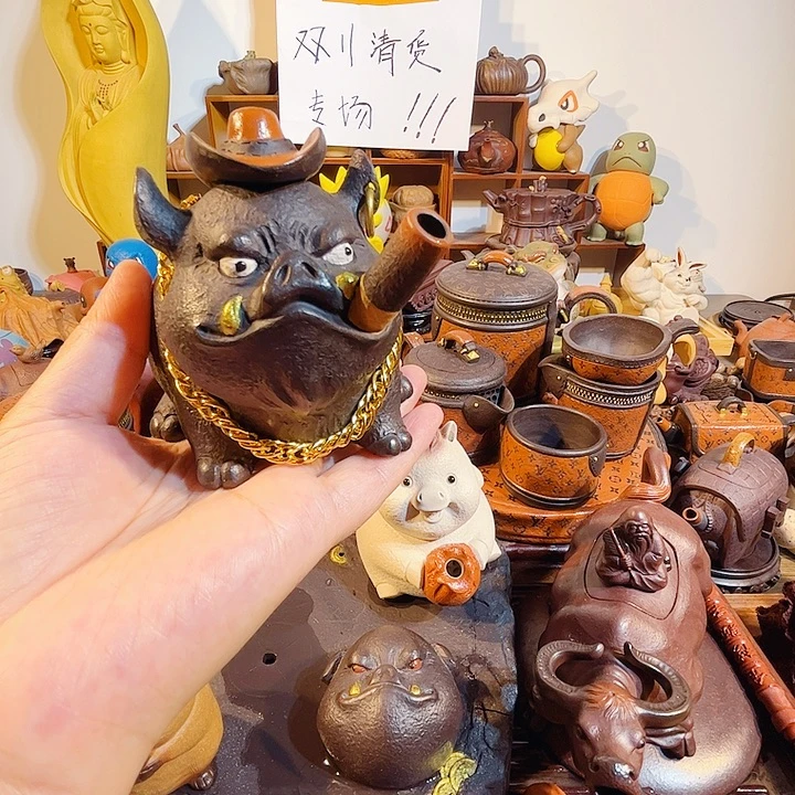 我***海紫砂茶壶纯手工制作过程就是