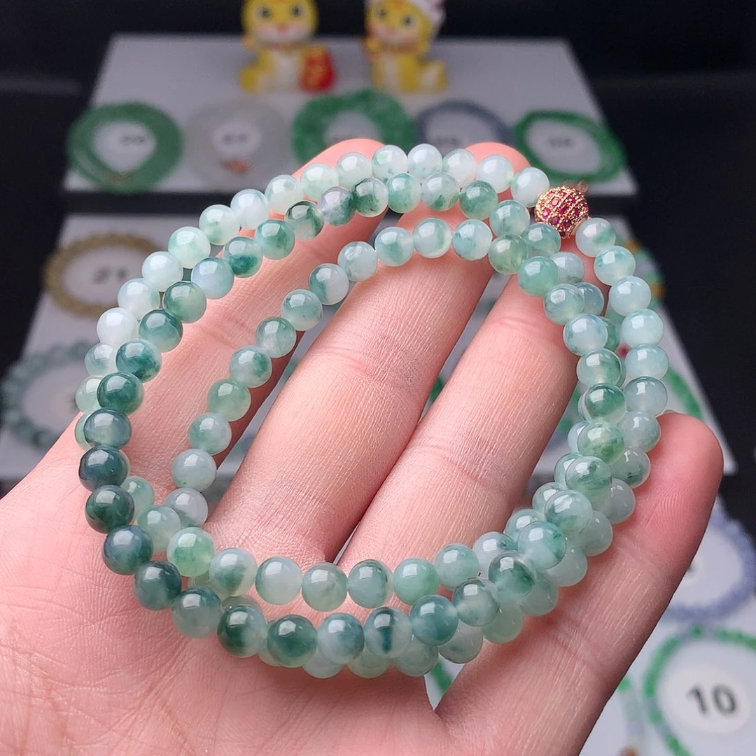 翡翠未镶嵌手链翡翠