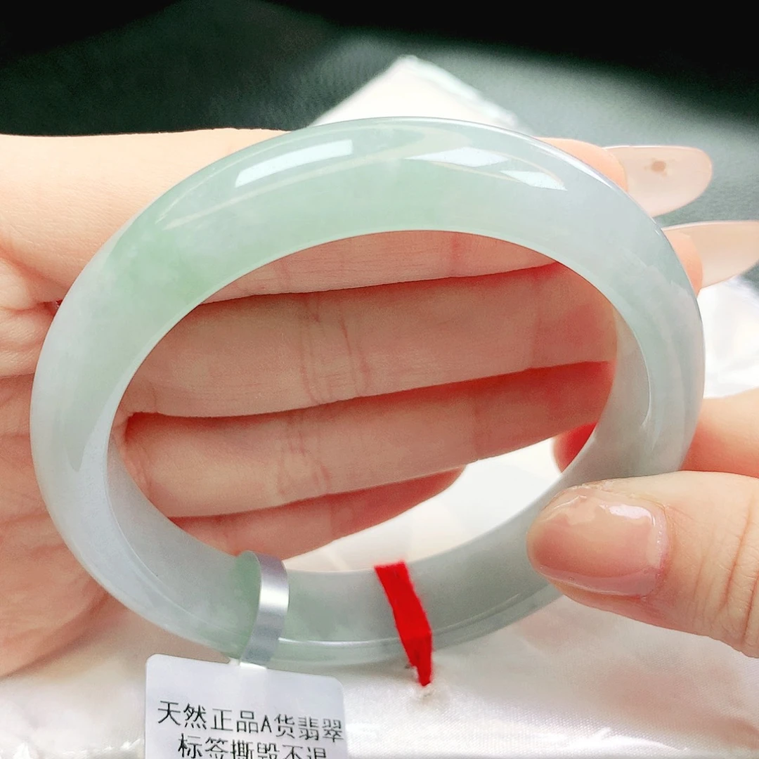 翡翠未镶嵌手镯缅甸天然a货翡翠