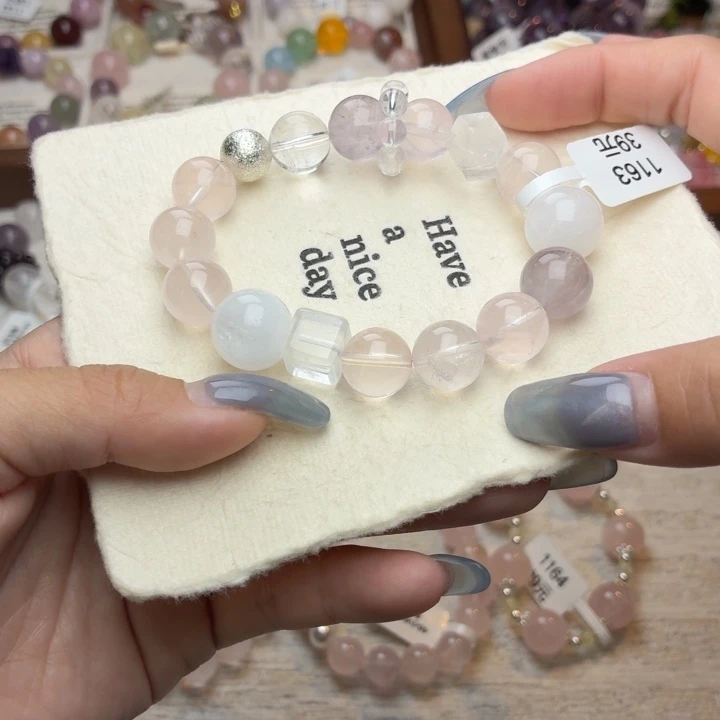 水晶未镶嵌手链1163