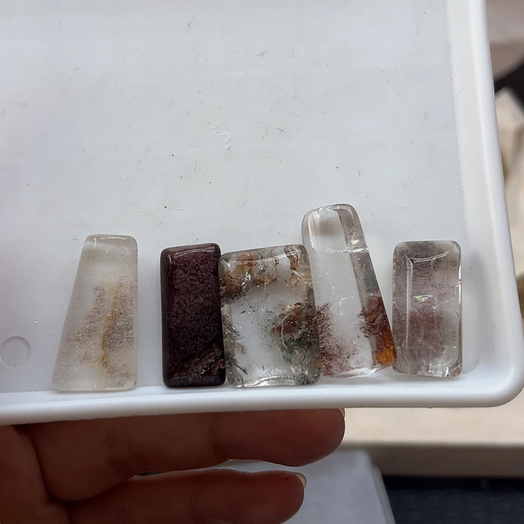 水晶未镶嵌珠宝半成品107幽灵无事牌