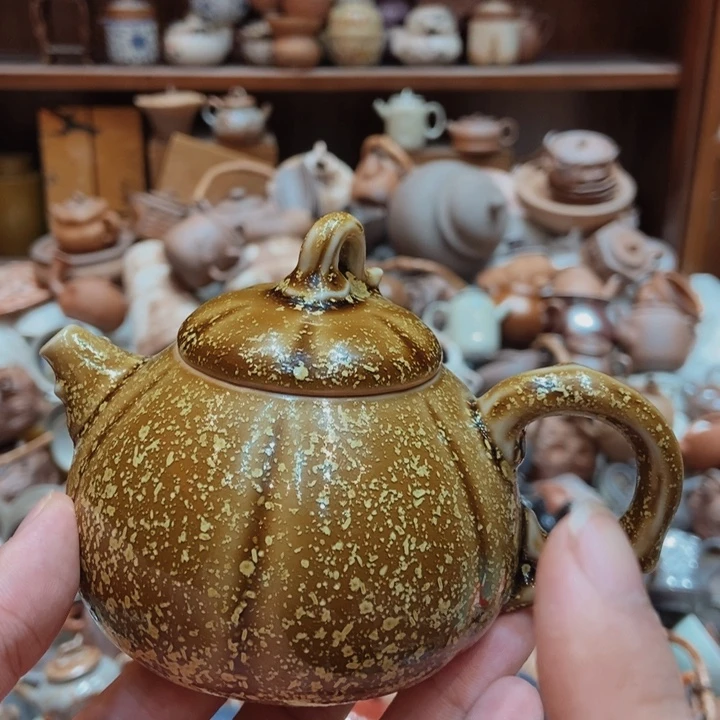 柴烧老岩泥高端茶器