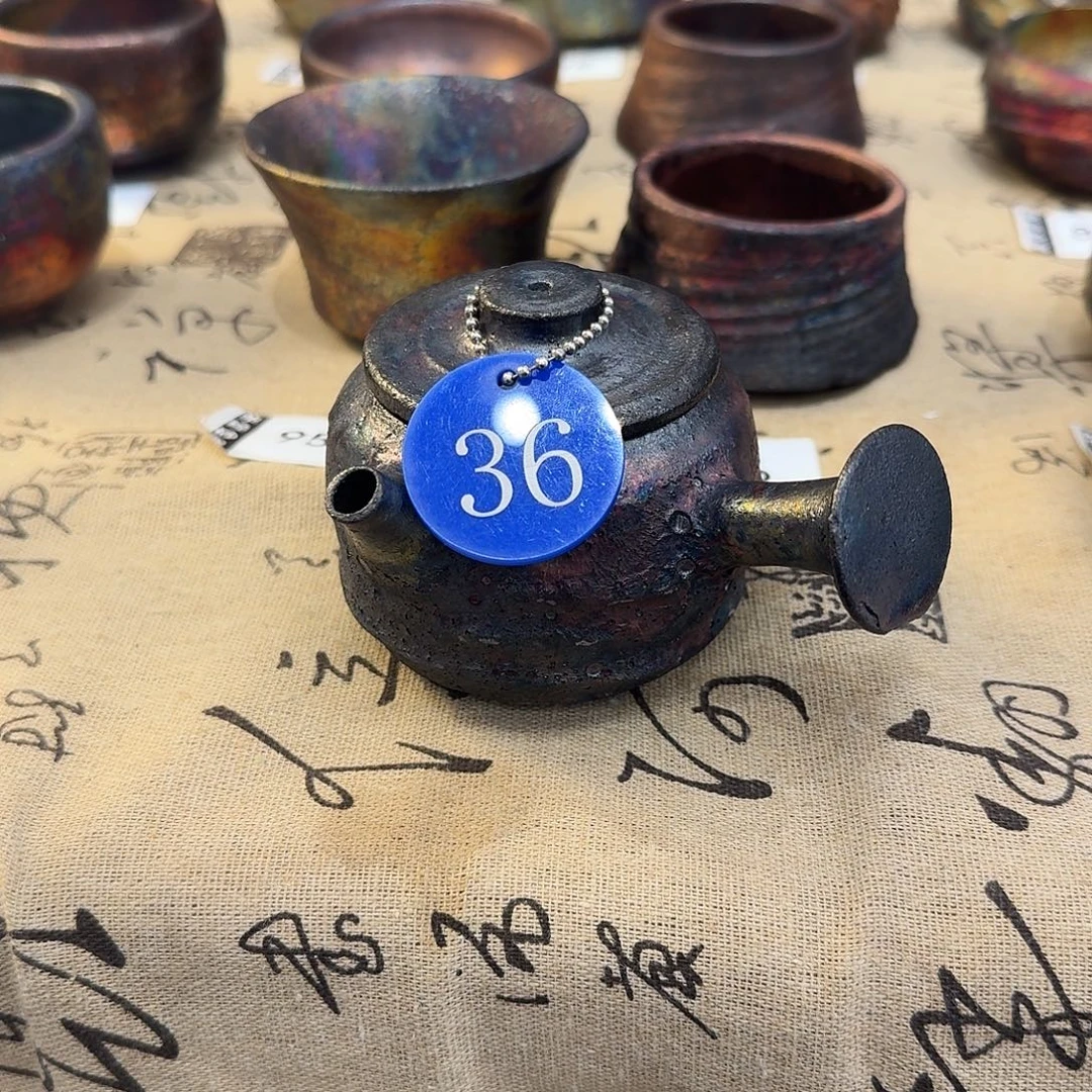 葫***娃荥经黑砂炸福利窑彩侧把壶36