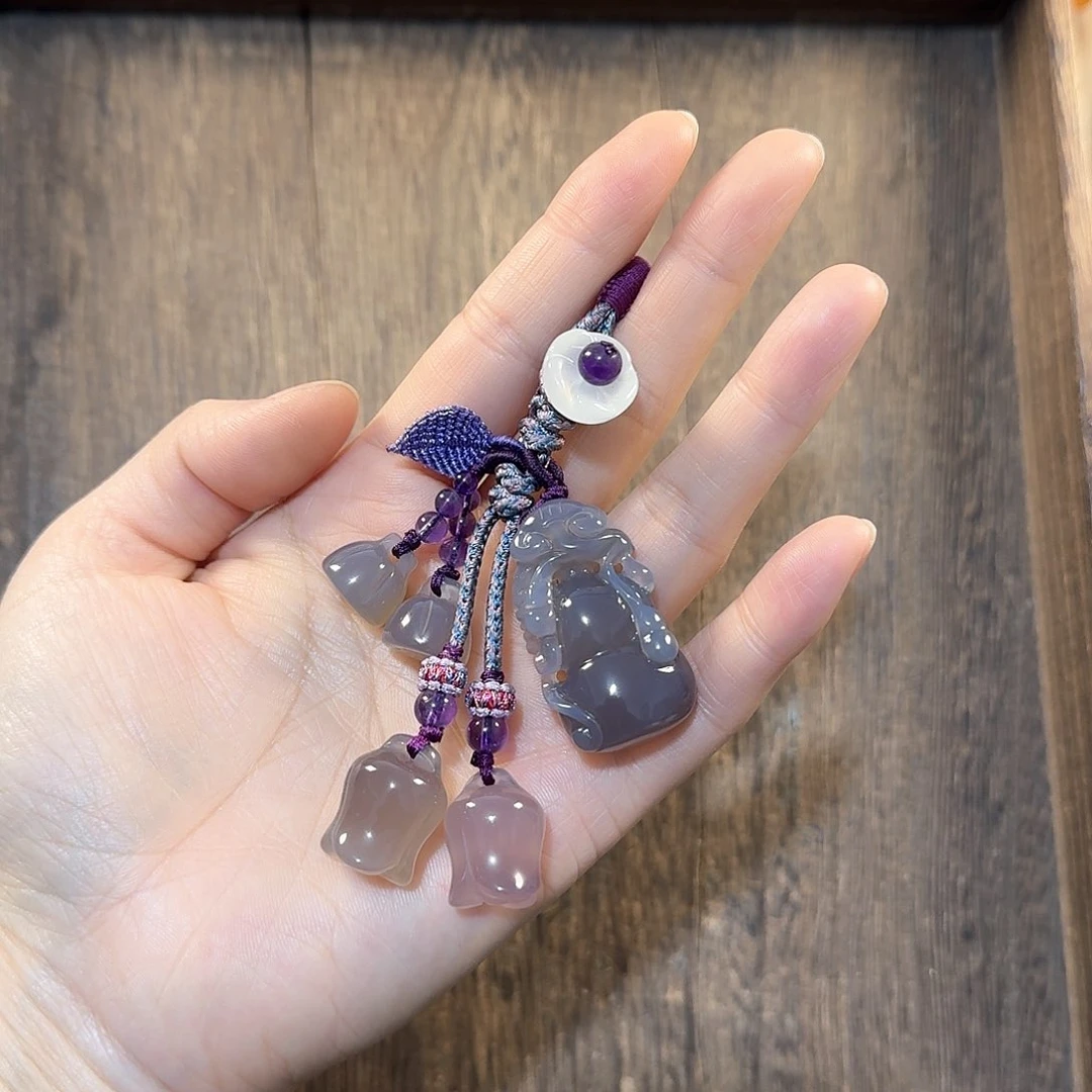 玛瑙/玉髓挂件未镶嵌