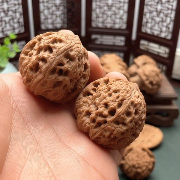 文玩核桃把件大团圆