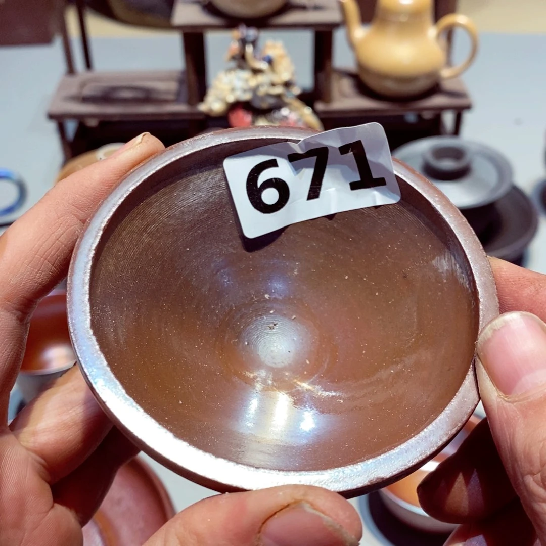 柴烧茶具陶瓷杯子