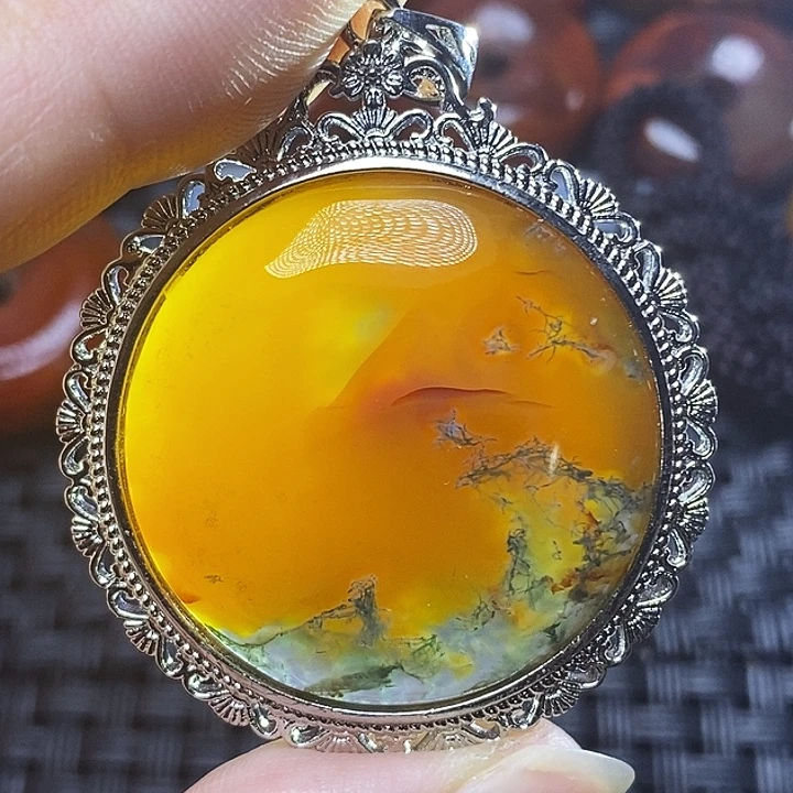 玛瑙/玉髓未镶嵌颈饰