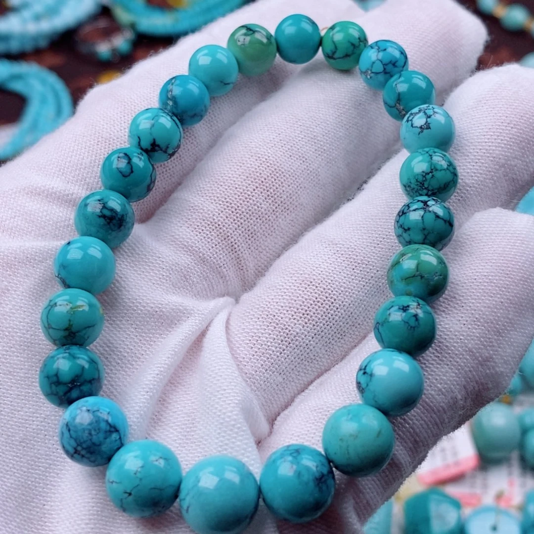 绿松石珠宝奇石未镶嵌@****@