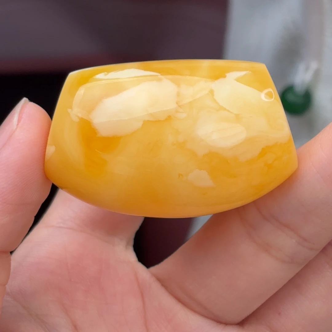 菜***虫裸石蜜蜡未镶嵌马蹄珠