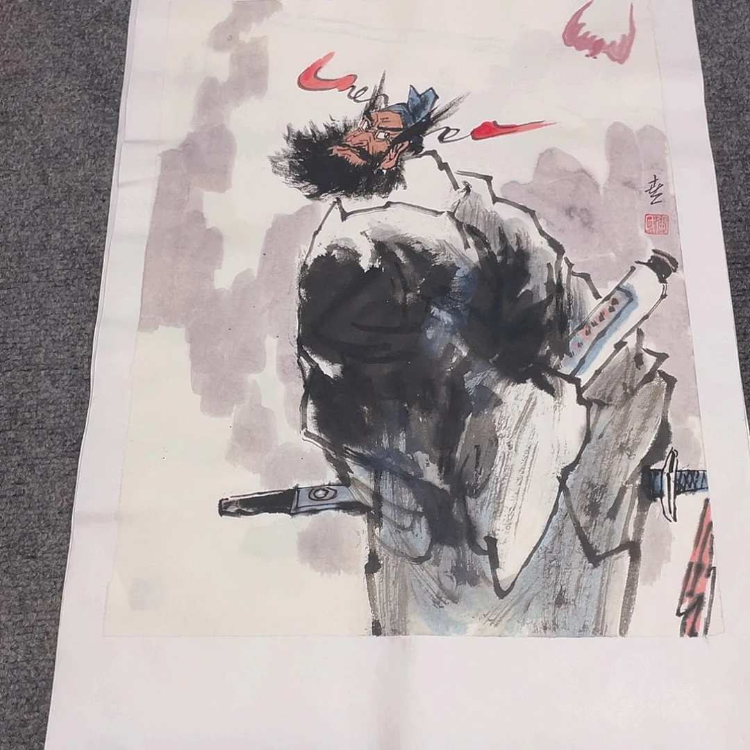 国画1.4平尺纯手绘国画作品