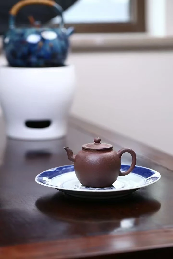 玉堂林佳莲子20目天茶星紫泥古法全手工宜兴紫砂壶