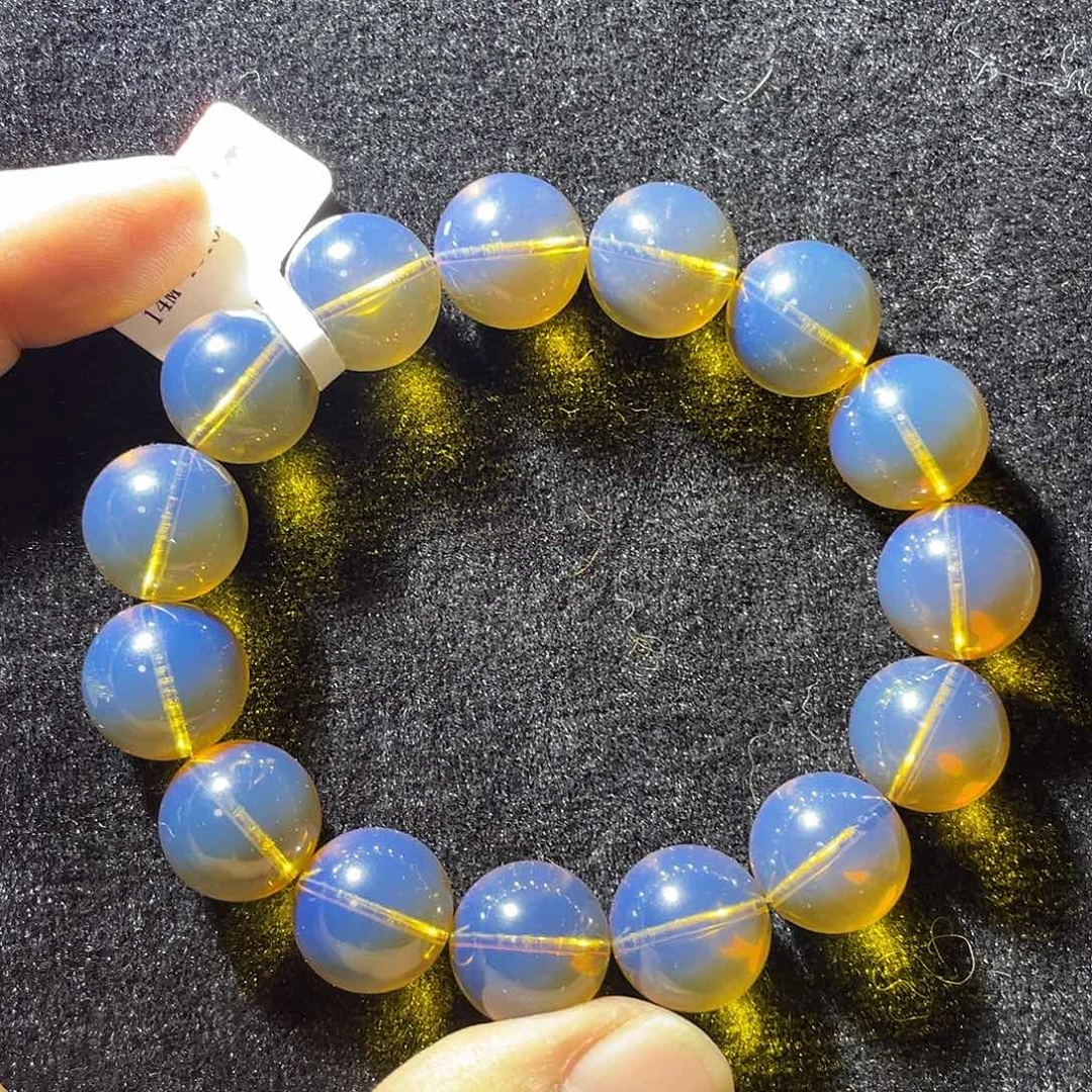 蓝珀珠宝奇石未镶嵌星**空