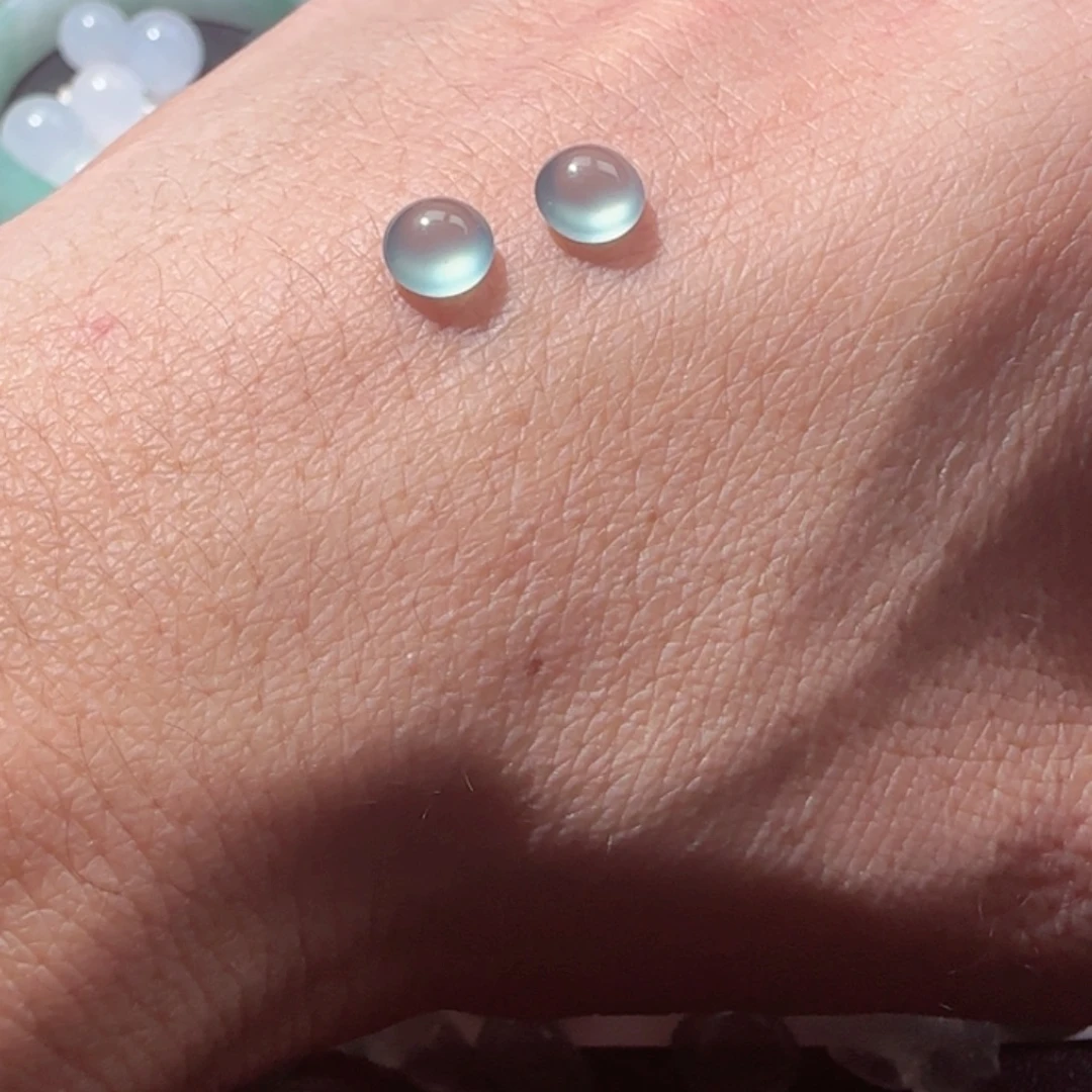 定制翡翠未镶嵌天然翡翠蛋面卡6