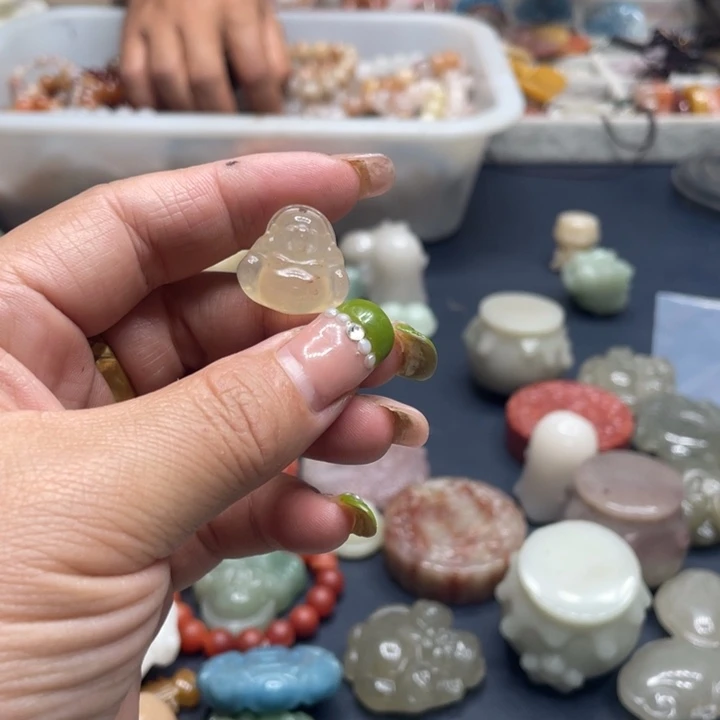 合金手链石英质玉