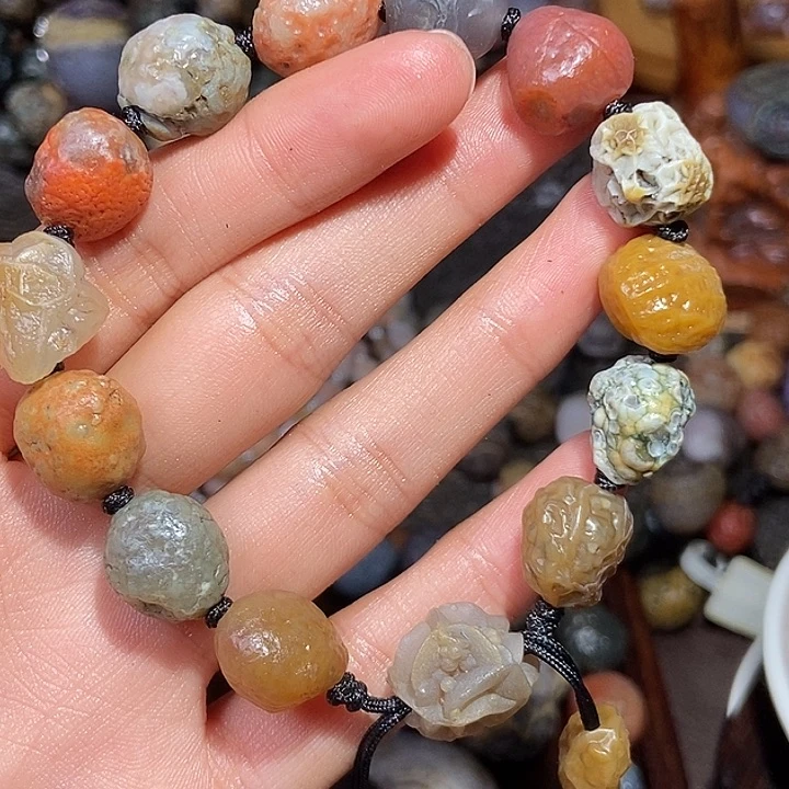 玛瑙/玉髓珠宝半成品未镶嵌