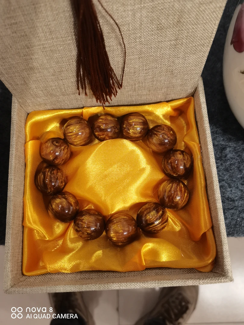 木金丝手串手把件