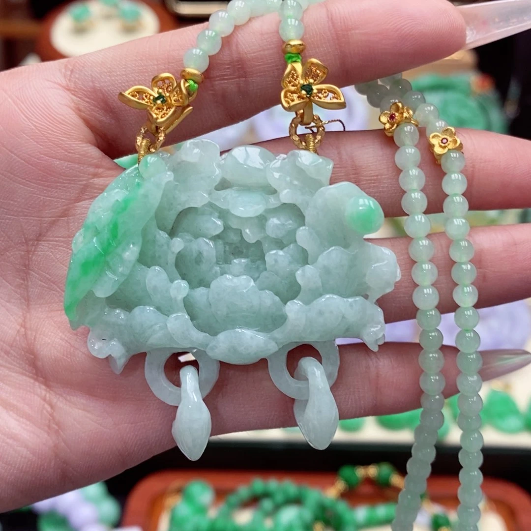 颈饰未镶嵌翡翠翡翠吊坠