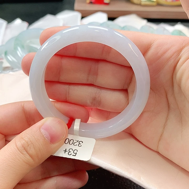 未镶嵌手镯翡翠缅甸天然翡翠手镯