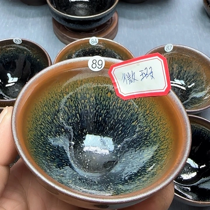 茶盏苍*白印春堂柴烧建盏