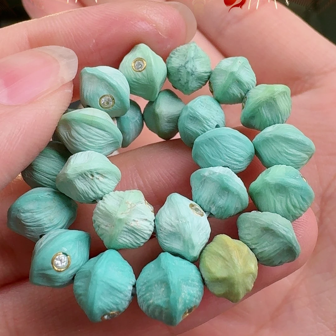 绿松石珠宝奇石未镶嵌