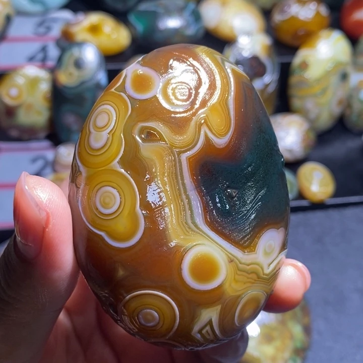 玛瑙/玉髓未镶嵌吊坠(不含链)14