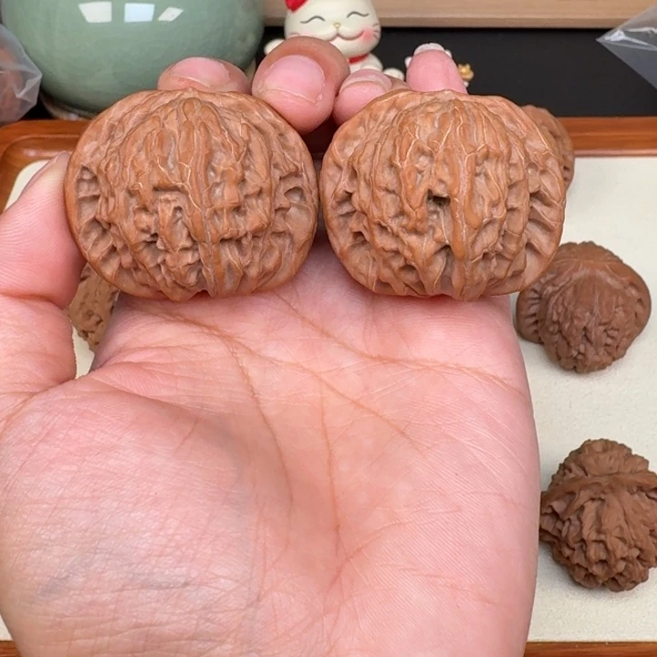 大***洋把件文玩核桃磨盘41