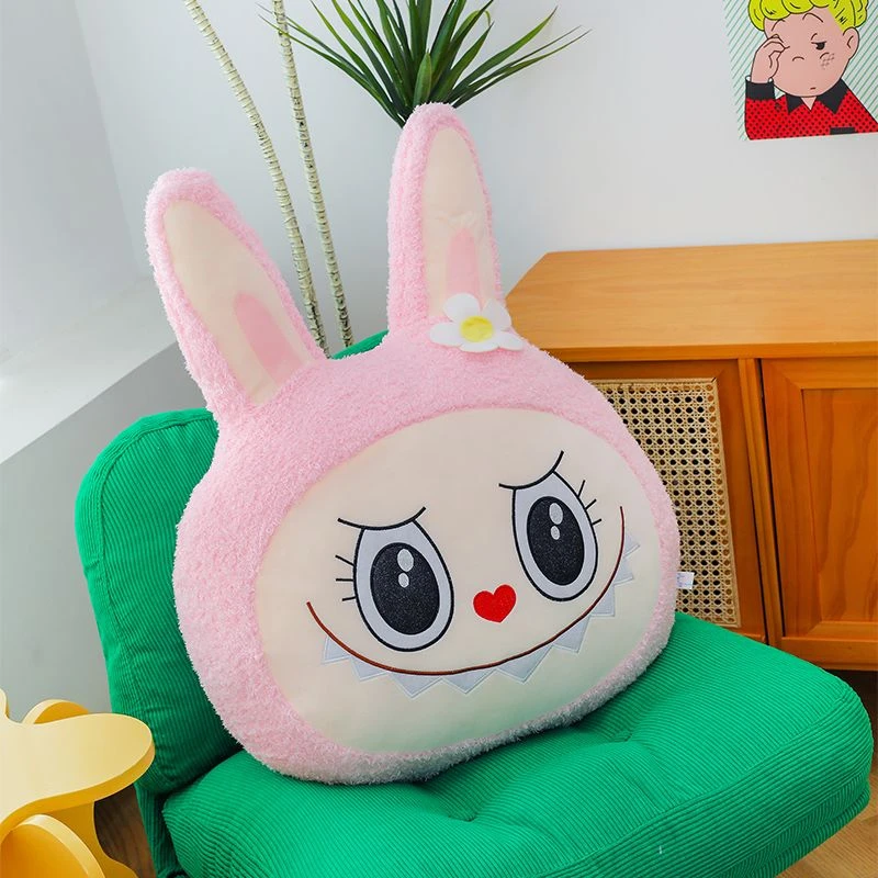 拉布兔公仔毛绒玩具新款大号情侣抱枕女生靠垫办公室玩偶