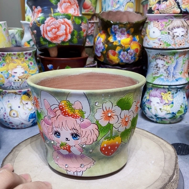 景德镇艺术手绘作品