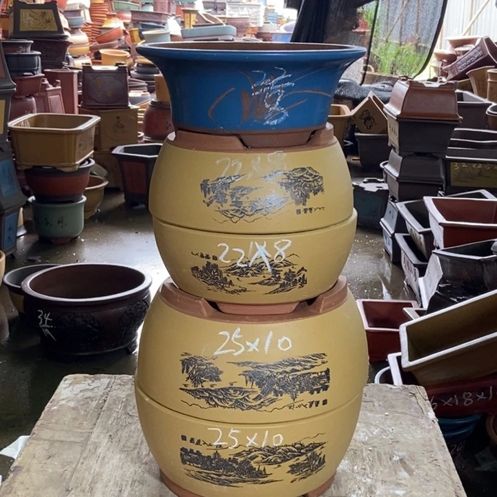 紫砂花盆紫砂紫砂