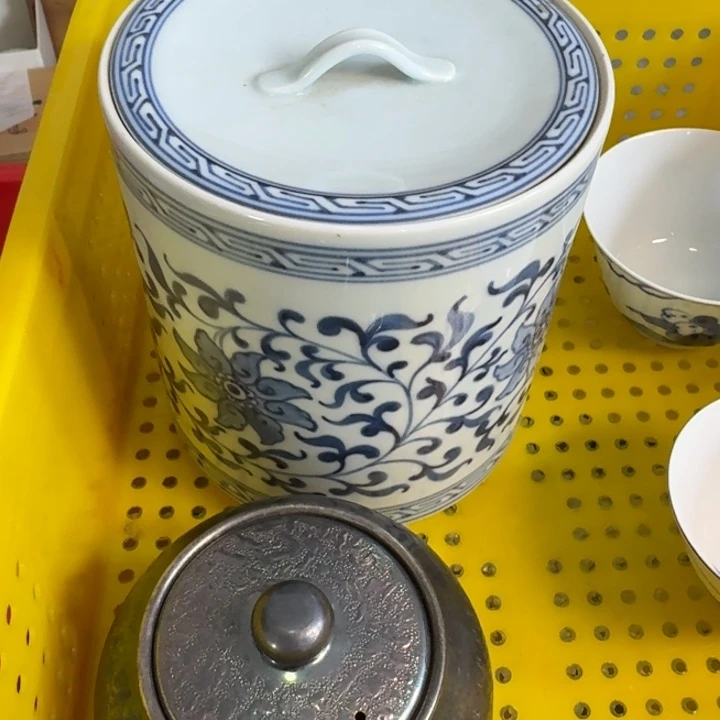衍***。青花瓷器杯子茶具