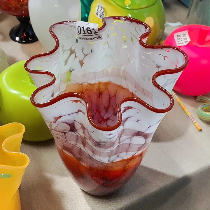 无铅玻璃超*凡0161花瓶摆件