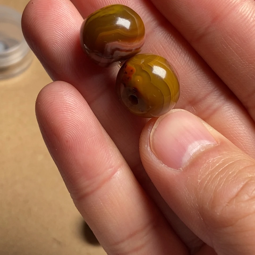 玛瑙/玉髓珠子未镶嵌