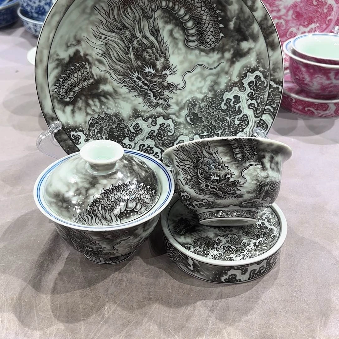 瓷片景德镇瓷器精品展示