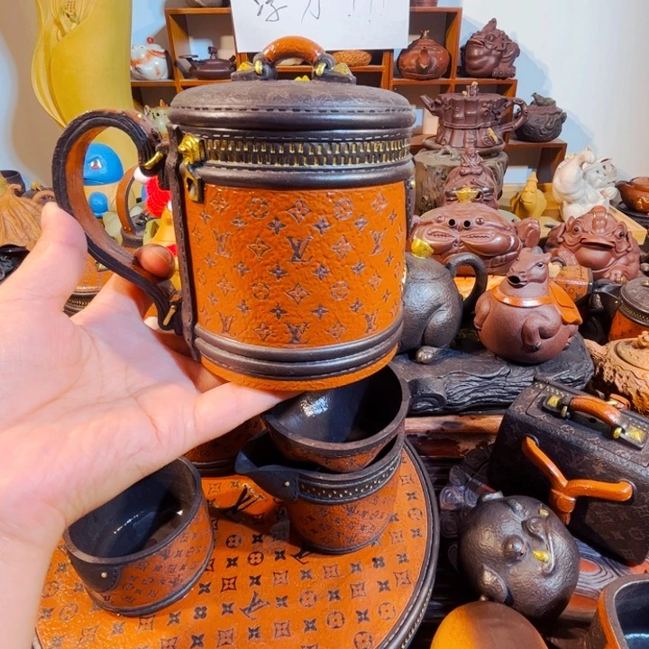 拼配泥茶壶纯手工制作过程就是