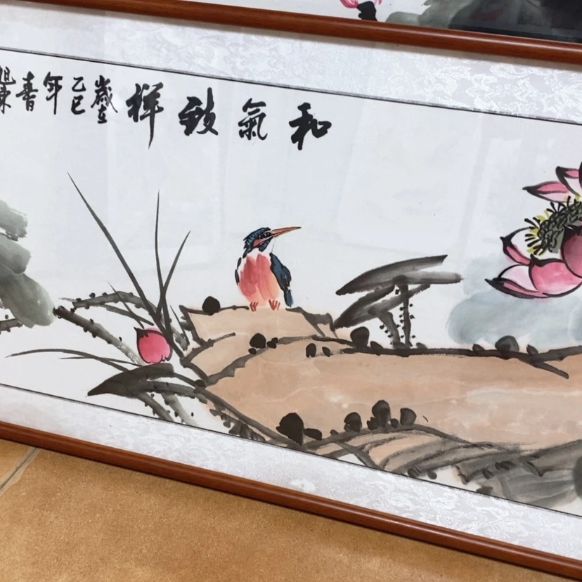 【闪购商品】国画手绘国画带框