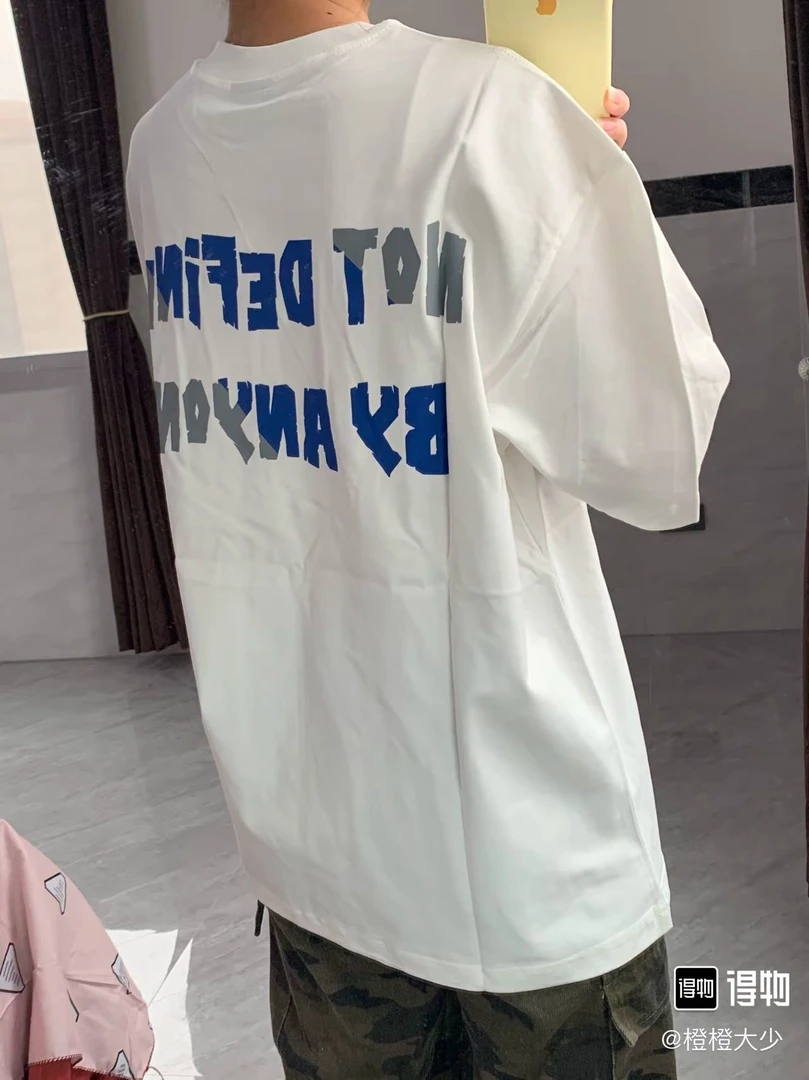 【PC】潮牌A字不被定义短袖 男女同款