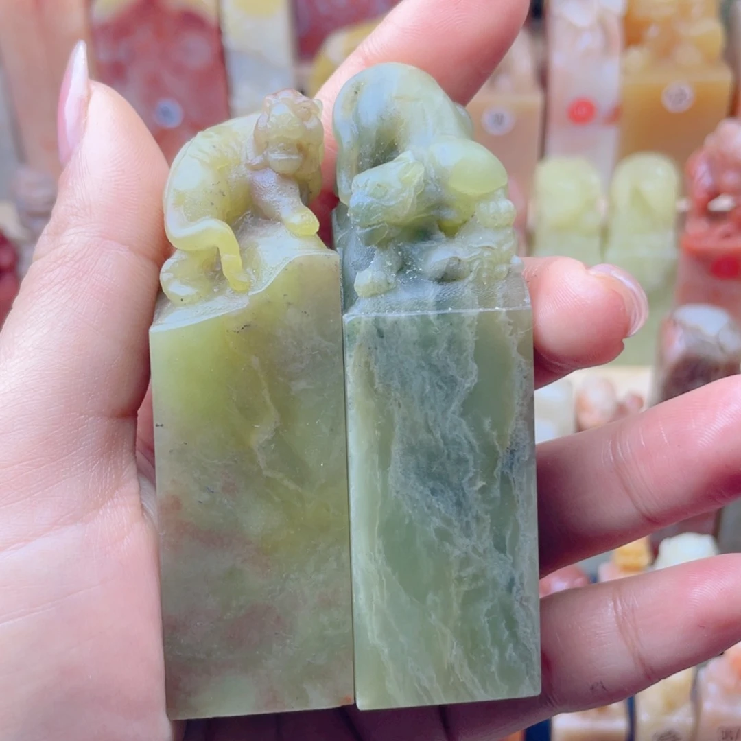 寿山石大**石寿山石手工篆刻