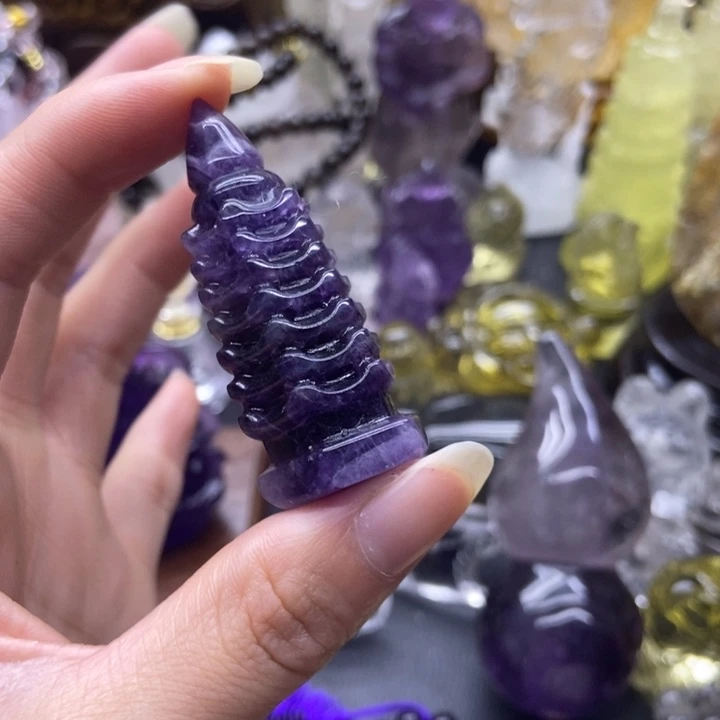 未镶嵌珠宝半成品水晶摆件