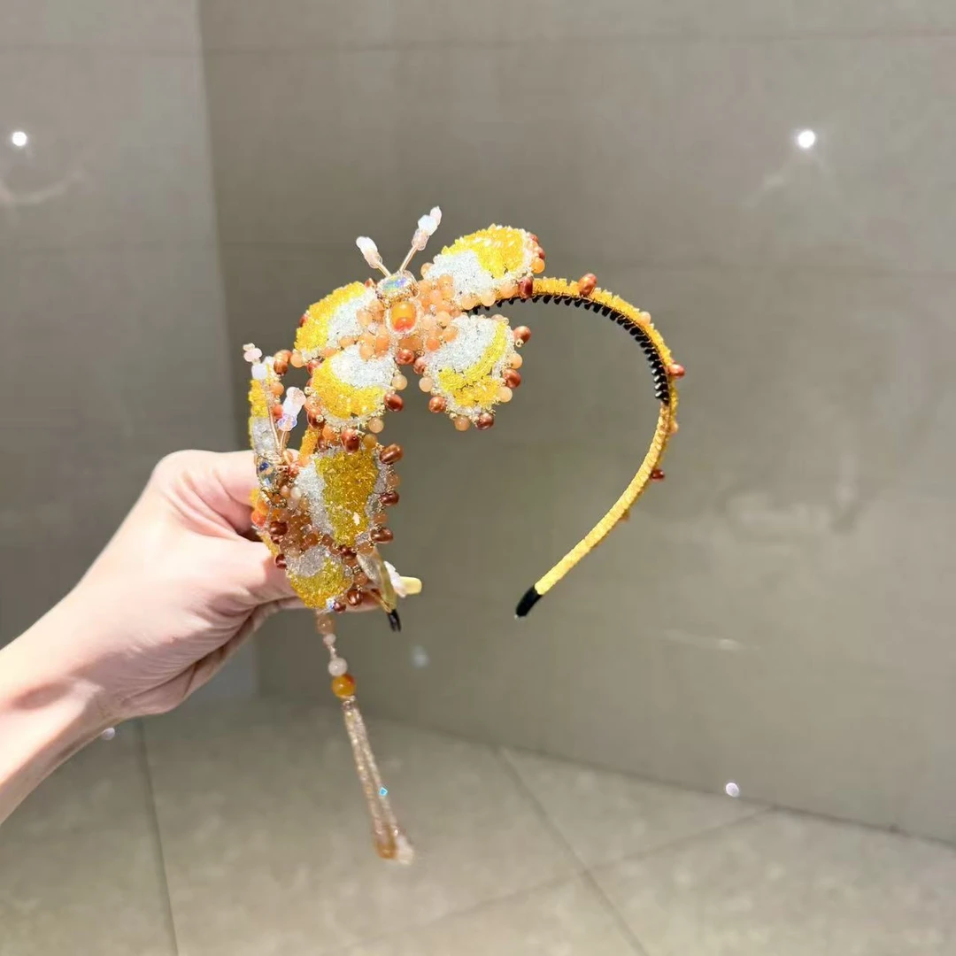 【莫奈海之星】黄色幻影系列发箍小众设计气质高级感