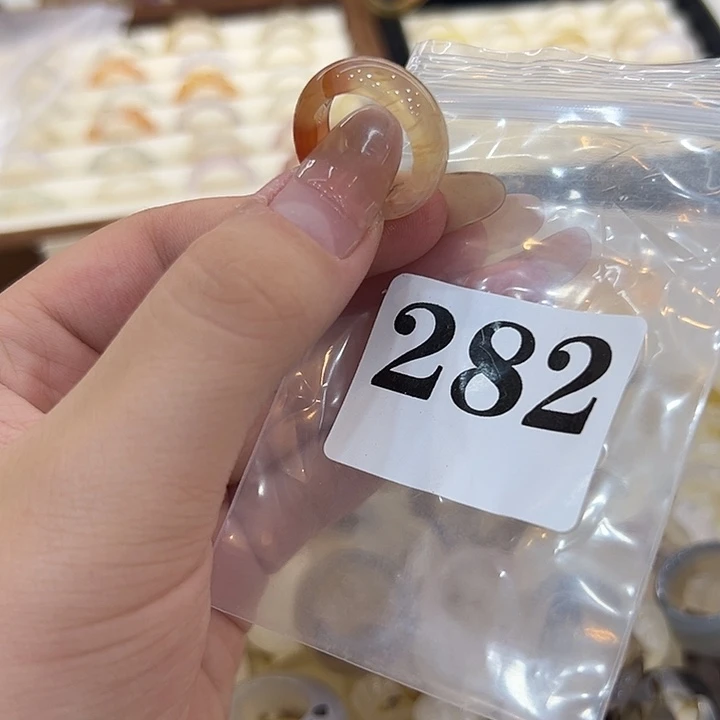 玛瑙/玉髓合金戒指282港10