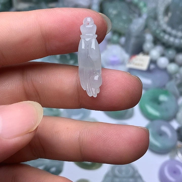 翡翠未镶嵌颈饰天然翡翠