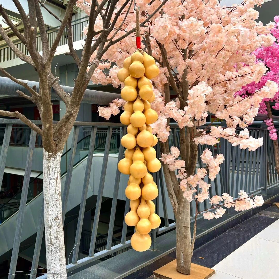 原生态纯手工天然葫芦29颗葫芦壁饰客厅阳台电视沙发背景墙壁饰