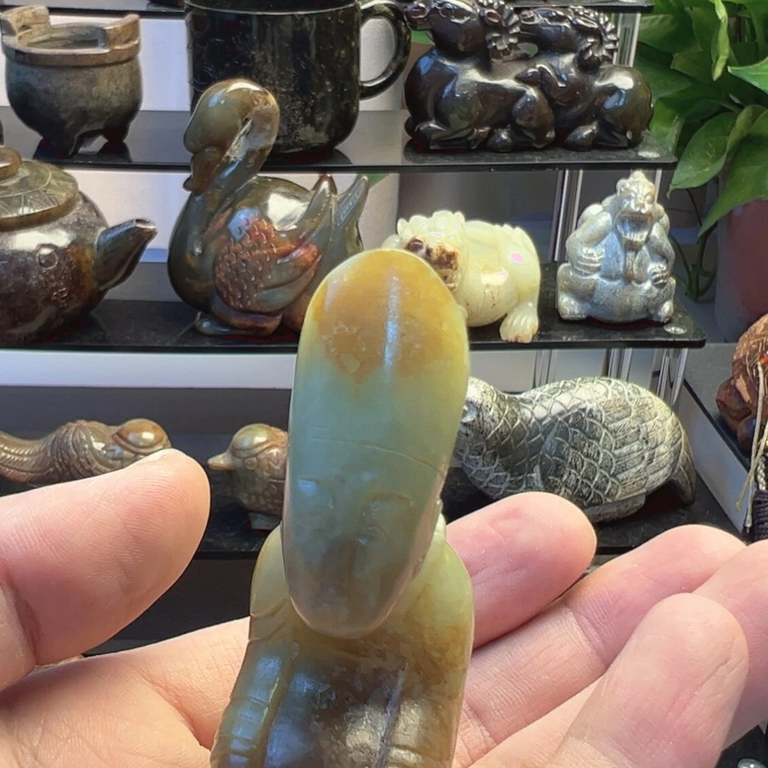 和田玉（糖玉）未镶嵌挂件