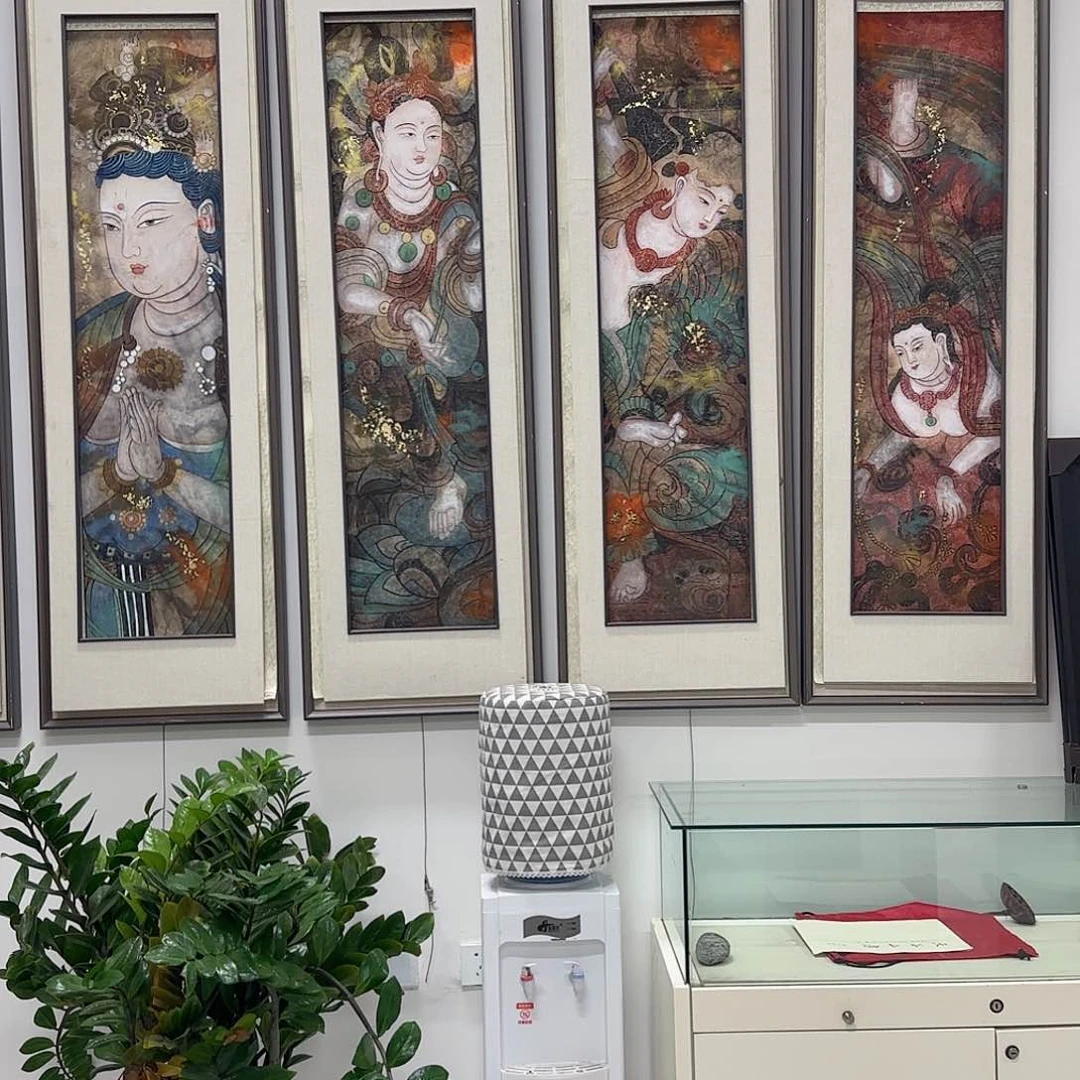 国画艺术家的作品