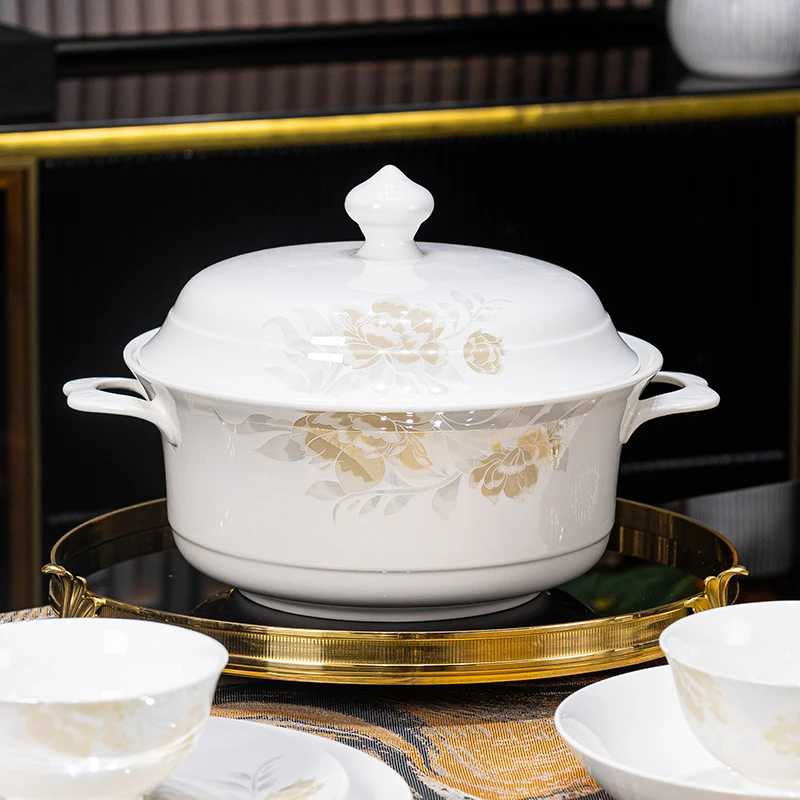 清雅名媛陶瓷富贵汤煲1个装